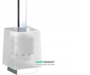 Ершик для унитаза Sonia S7 настенный хром/белый 131914