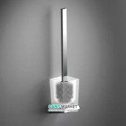 Ершик для унитаза Sonia S8 настенный хром/белый 161867