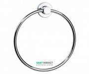 Настенный держатель-кольцо для полотенец Sonia Tecno Project латунь хром 117031