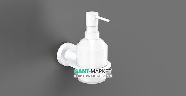 Диспенсер для жидкого мыла Sonia Tecno Project White настенный белый 166121