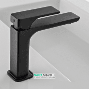 Змішувач для раковини Treemme Hask змішувач чорний матовий 6A11NN