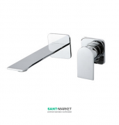 Смеситель для раковины Treemme Ran встраиваемый настенный хром 2275СС21