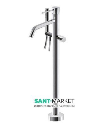 Змішувач для ванни Treemme Up змішувач підлоговий хром 5703CС10