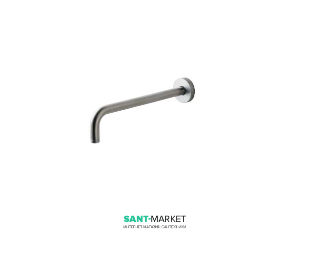 Кронштейн для верхнього душу Treemme Showers 30 см нержавіюча сталь RTBR343IS