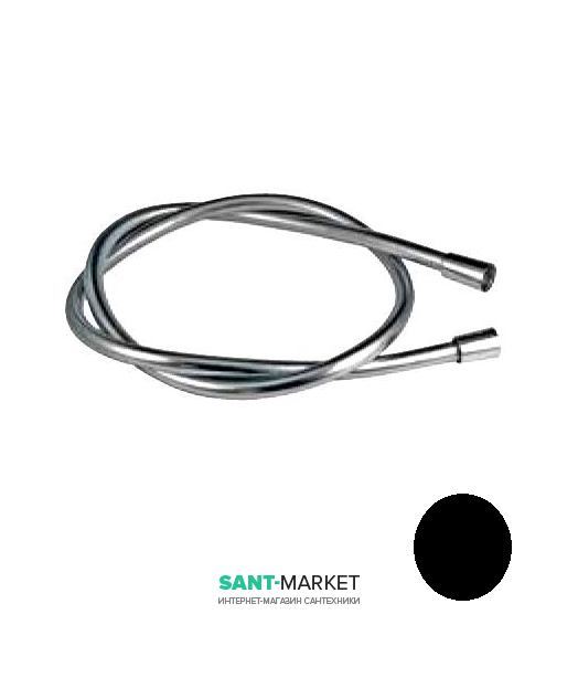 Шланг для душа Treemme 150 см чорний матовий RTFL501 NN