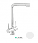 Смеситель для кухни Treemme Kitchen-Design  под фильтр матовый белый 5503BB