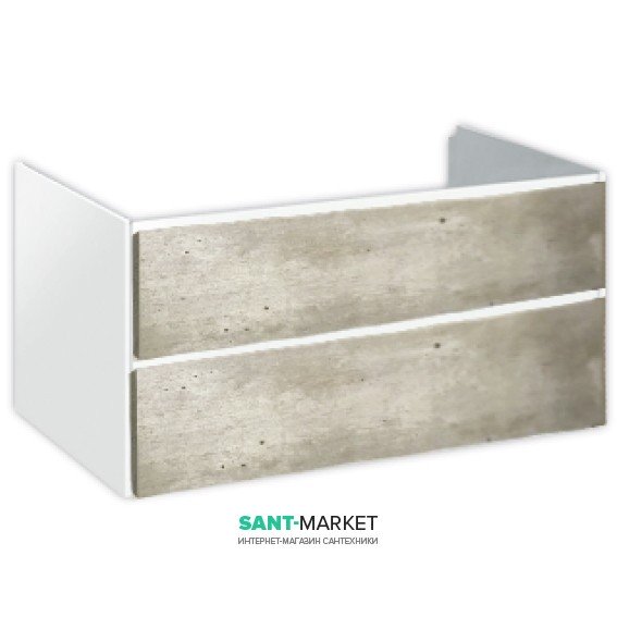 Тумба подвесная для раковины Hatria MOBILI 970x490x480  Y2AGBC