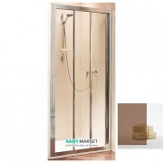 Душевая дверь Radaway Treviso DW 80 профиль хром коричневое стекло 32313-01-08N