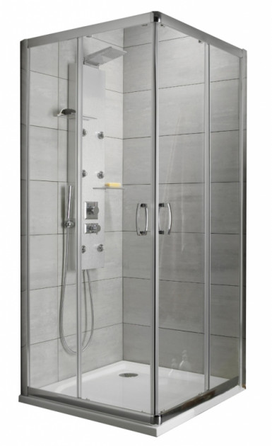 Душова кабіна Radaway Premium Plus C 90х90 см профіль хром прозоре скло 30453-01-01