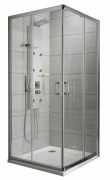 Душевая кабина Radaway Premium Plus C 90х90 см профиль хром прозрачное стекло 30453-01-01