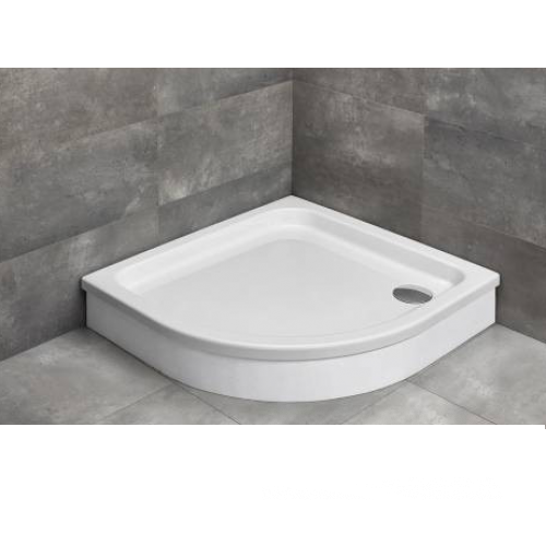 Душевой поддон Radaway Quattra 925х925 мм жидкий мрамор белый MQA9292-03-01