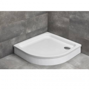 Душовий піддон Radaway Quattra 925х925 мм рідкий мармур білий MQA9292-03-01