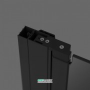 Расширительный профиль Radaway Nes Black DWJ I +20 мм чёрный P01-277200054