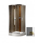 Душова кабіна Radaway Afrodyta 90х90 см профіль хром скло графіт 30102-01-05NA