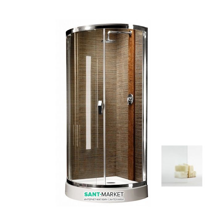 Душевая кабина Radaway Diana 90х90 см профиль хром стекло фабрик 30302-01-06NA