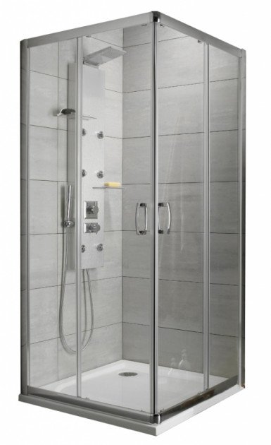 Душова кабіна Radaway Premium Plus C 80х80 см профіль хром прозоре скло 30463-01-01