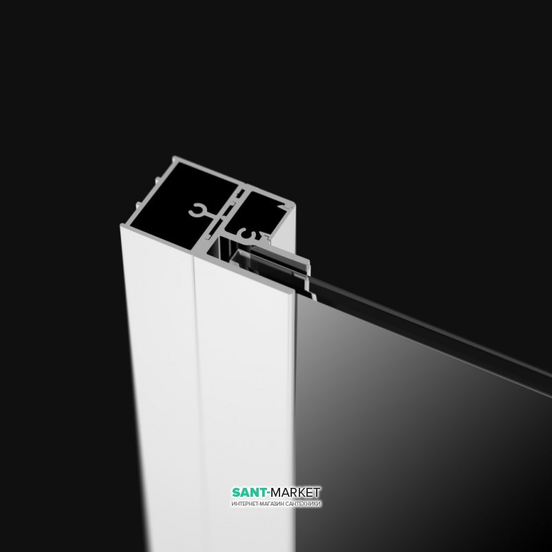 Расширительный профиль Radaway Nes KDS I/KDS II +20 мм хром P01-276200001