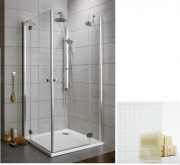 Душевая кабина Radaway Torrenta KDD 100Rx80L профиль хром стекло каррэ 32273-01-10NR