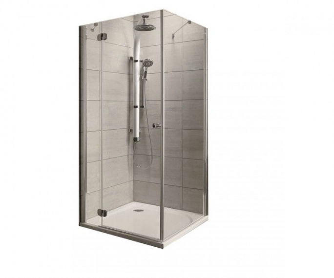 Душевая кабина Radaway Torrenta KDJ 100x100 см левая профиль хром стекло графит 32444-01-05NL