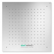 Лейка для верхнего душа Tres 500x500 мм квадратная хром 134951