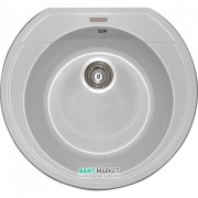 Мойка для кухни Буль-Буль Tuluza врезная Магранит белый 107050001