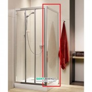 Стенка душевая Radaway Treviso S 100 профиль хром прозрачное стекло 32423-01-01N