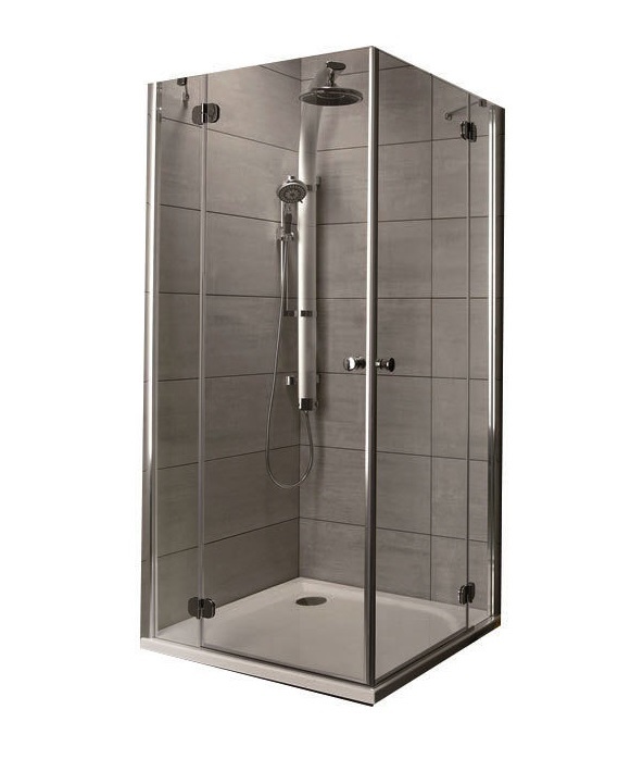 Душевая кабина Radaway Torrenta KDJ 80x90 см правая профиль хром стекло каррэ 32247-01-10NR