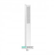 Душевая лейка Tres Slim-Tres с антиизвестковым покрытием ручная белый матовый 20263901BM