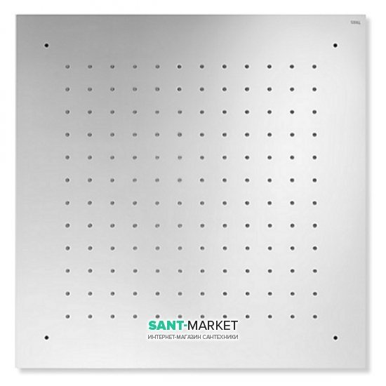Лейка для верхнего душа Tres 500x500 мм квадратная хром 134951