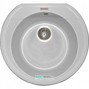 Мийка для кухні Буль-Буль Tuluza врізна Маграніт білий 107050001