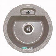 Мойка для кухни круглая Буль-Буль Valencia врезная Магранит песочный 108040007