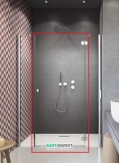 Душевая дверь Radaway Torrenta DWJS 612 правая профиль хром прозрачное стекло 320612-01-01R