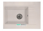 Мойка для кухни прямоугольная Буль-Буль Bodrum 650 врезная Магранит песочный 115060007