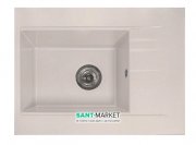 Мойка для кухни прямоугольная Буль-Буль Bodrum 650 врезная Магранит песочный 115060007