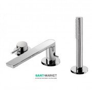 Смеситель для ванной Tres Max-Tres врезной c ручной лейкой хром 06216103