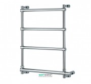 Электрический полотенцесушитель Margaroli Sole 570х656х105 лесенка хром 542 CHROME