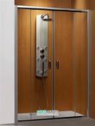 Душові двері Radaway Premium Plus DWD 160 профіль хром коричневе скло 33363-01-08N