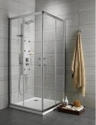 Душевая кабина Radaway Premium Plus D 75х90 см профиль хром прозрачное стекло 30433-01-01N
