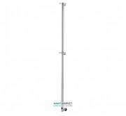 Электрический полотенцесушитель Margaroli Arcobaleno 1650 мм со сдвижными накладками и крючками хром 616X L CHROME