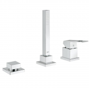 Смеситель для ванной Grohe Eurocube без излива однорычажный на 3 отверстия хром 19966000