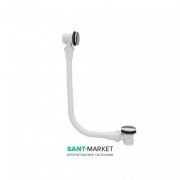 Злив-перелив автомат для ванни Burlington хром CW8 CHR