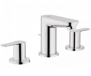 Смеситель для раковины Grohe BauEdge двухрычажный хром 20197000