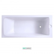 Ванна акрилова вбудована Burlington Arundel 180x80 см з ніжками білий Е17