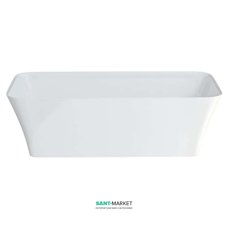 Ванна каменная отдельностоящая Burlington Palermo 179x75 см белый N5C