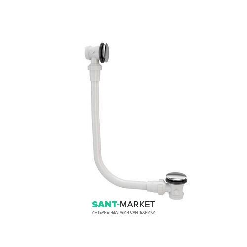 Слив-перелив автомат для ванны Burlington хром CW8 CHR