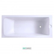 Ванна акрилова вбудована Burlington Arundel 180x80 см з ніжками білий Е17