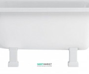 Ніжки для ванни Burlington Period 4 шт білий E9 WHI