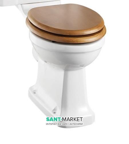 Унітаз моноблок Burlington санфарфор білий P5