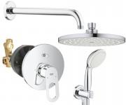 Душевая система скрытого монтажа Grohe BauLoop хром UA2908100L