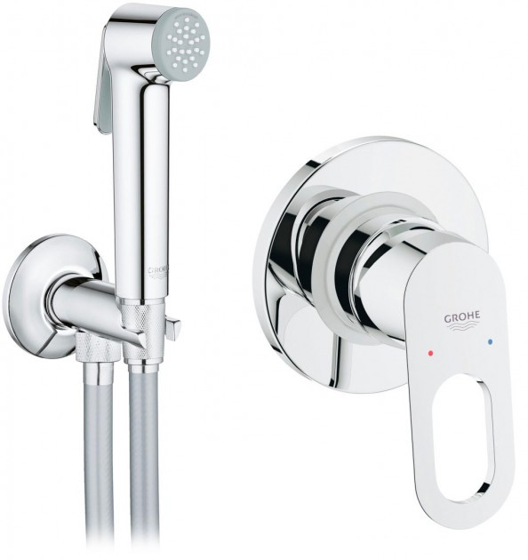 Гігієнічний душ зі змішувачем Grohe BauLoop хром 2904200B